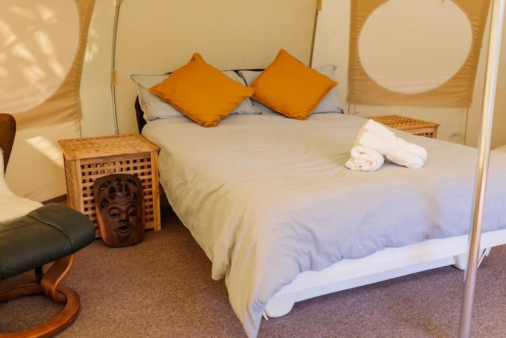 South Devon Luna Bell Tent Luxury tent Newton Abbot